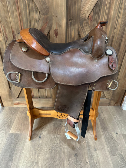 16” Billy Royal Rough out Classic Training Work Western Saddle Model 100