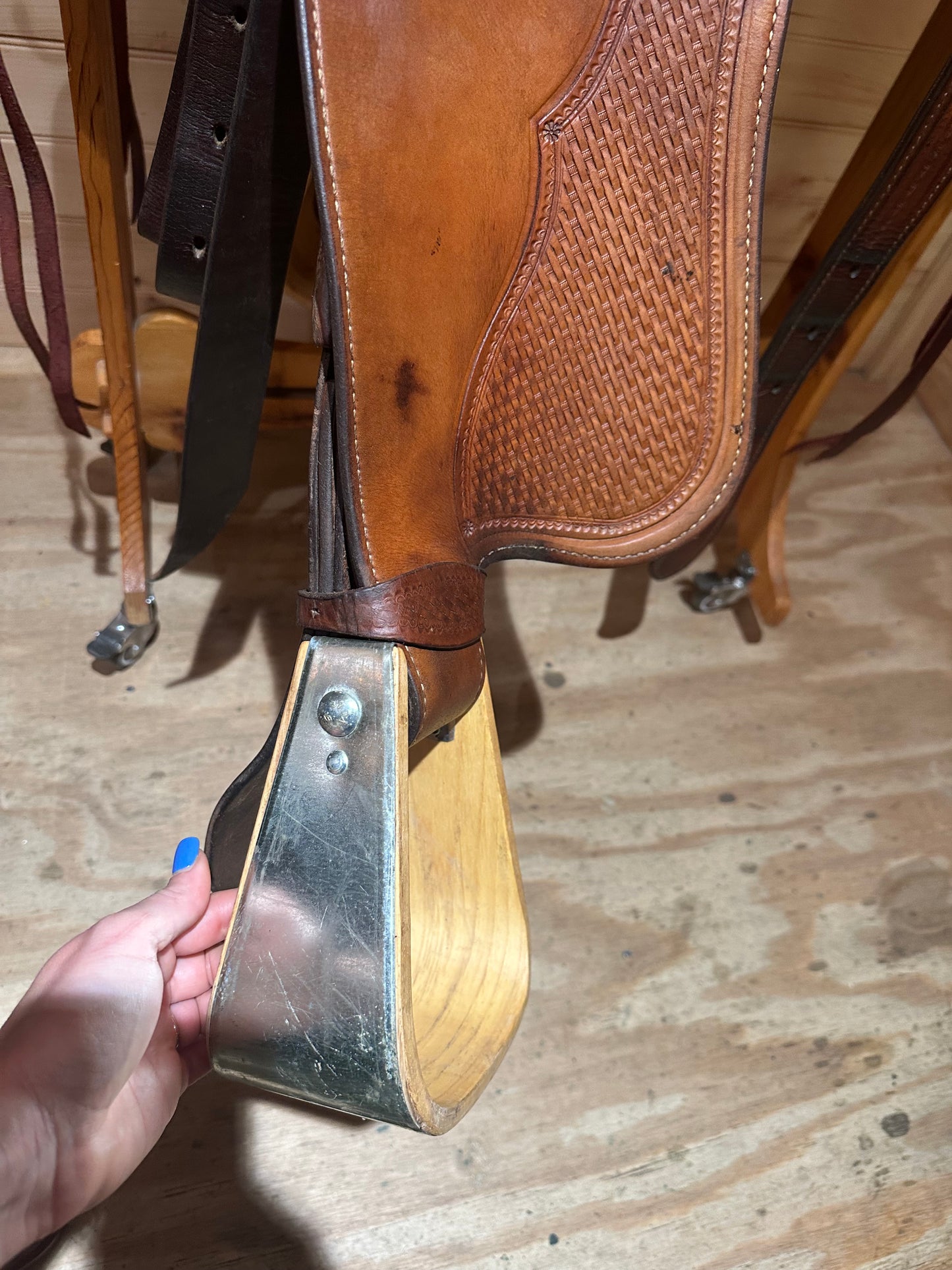 15.5” Crates Team Roper Western Saddle Model 4762