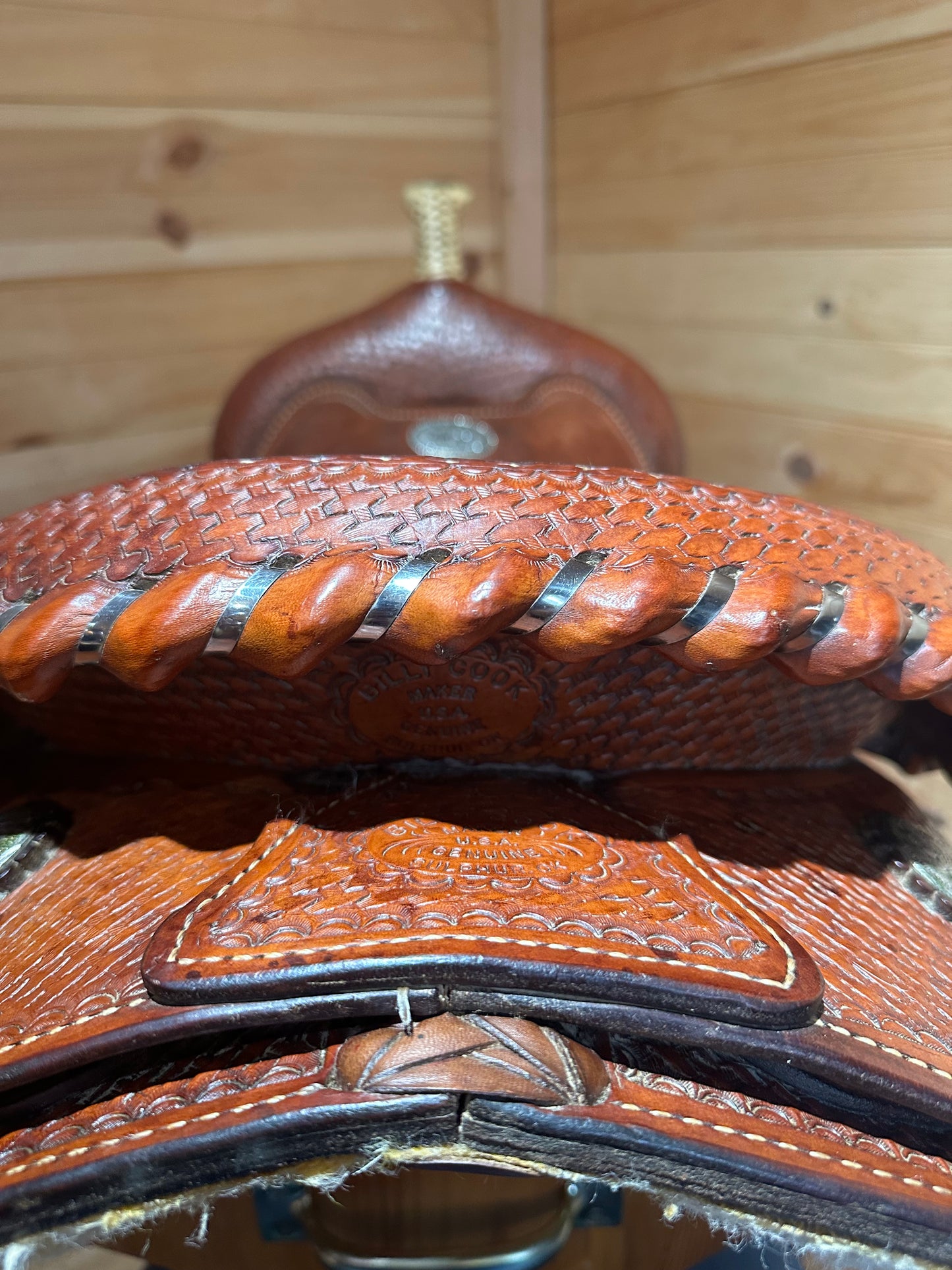 16” Billy Cook Maker Reiner Western Saddle Model 1605