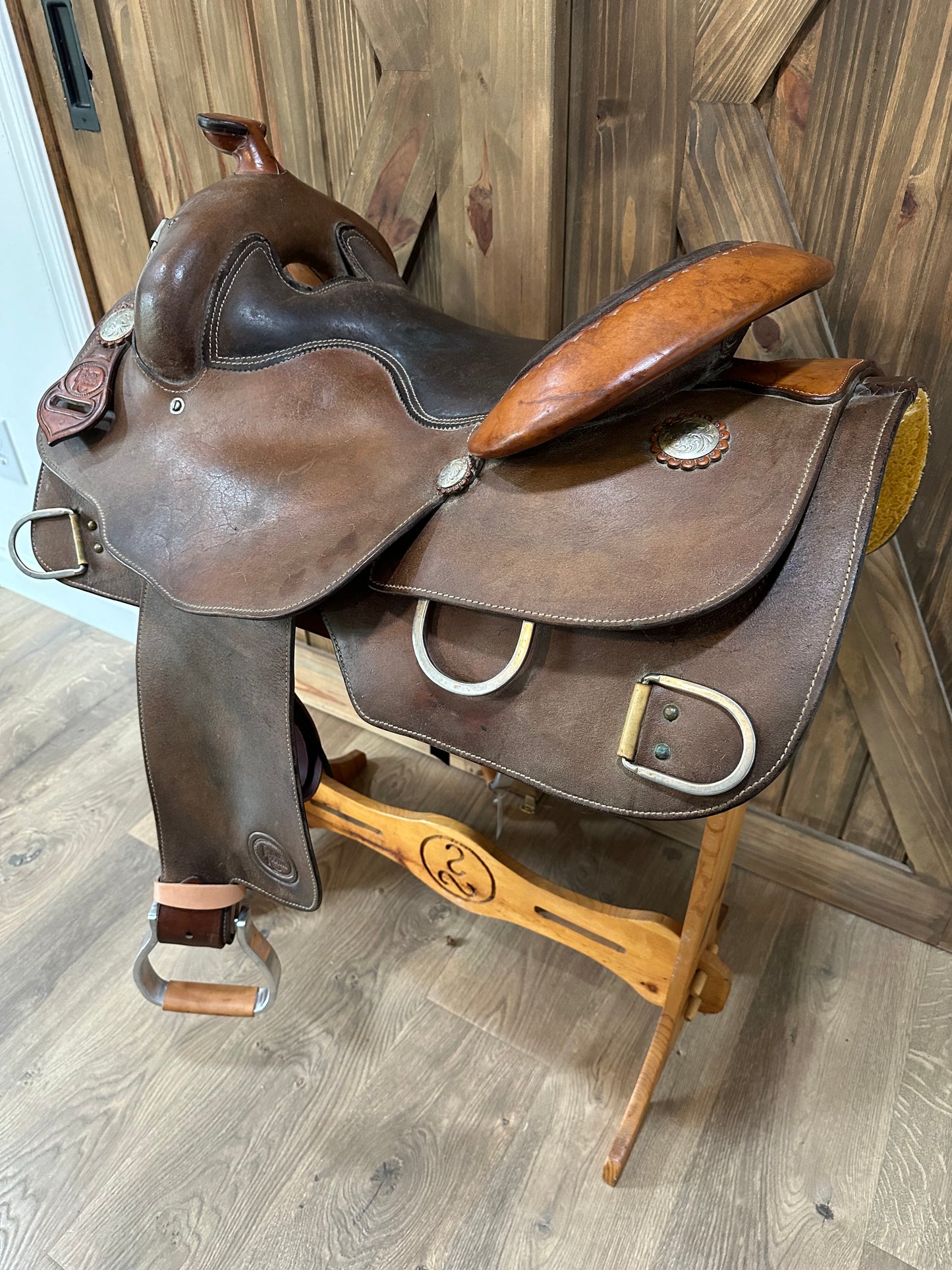 16” Billy Royal Rough out Classic Training Work Western Saddle Model 100