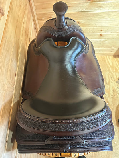 15” Circle Y Arabian Trail Saddle Model 2141