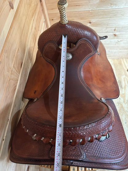 16” Billy Cook Maker Reiner Western Saddle Model 1605