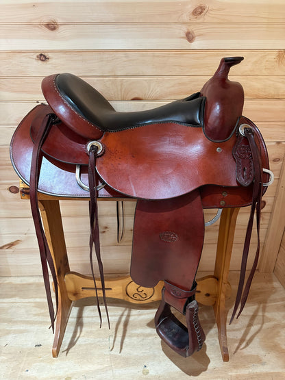 16” Reinsman Mississippi Trail Western Saddle Model 4104