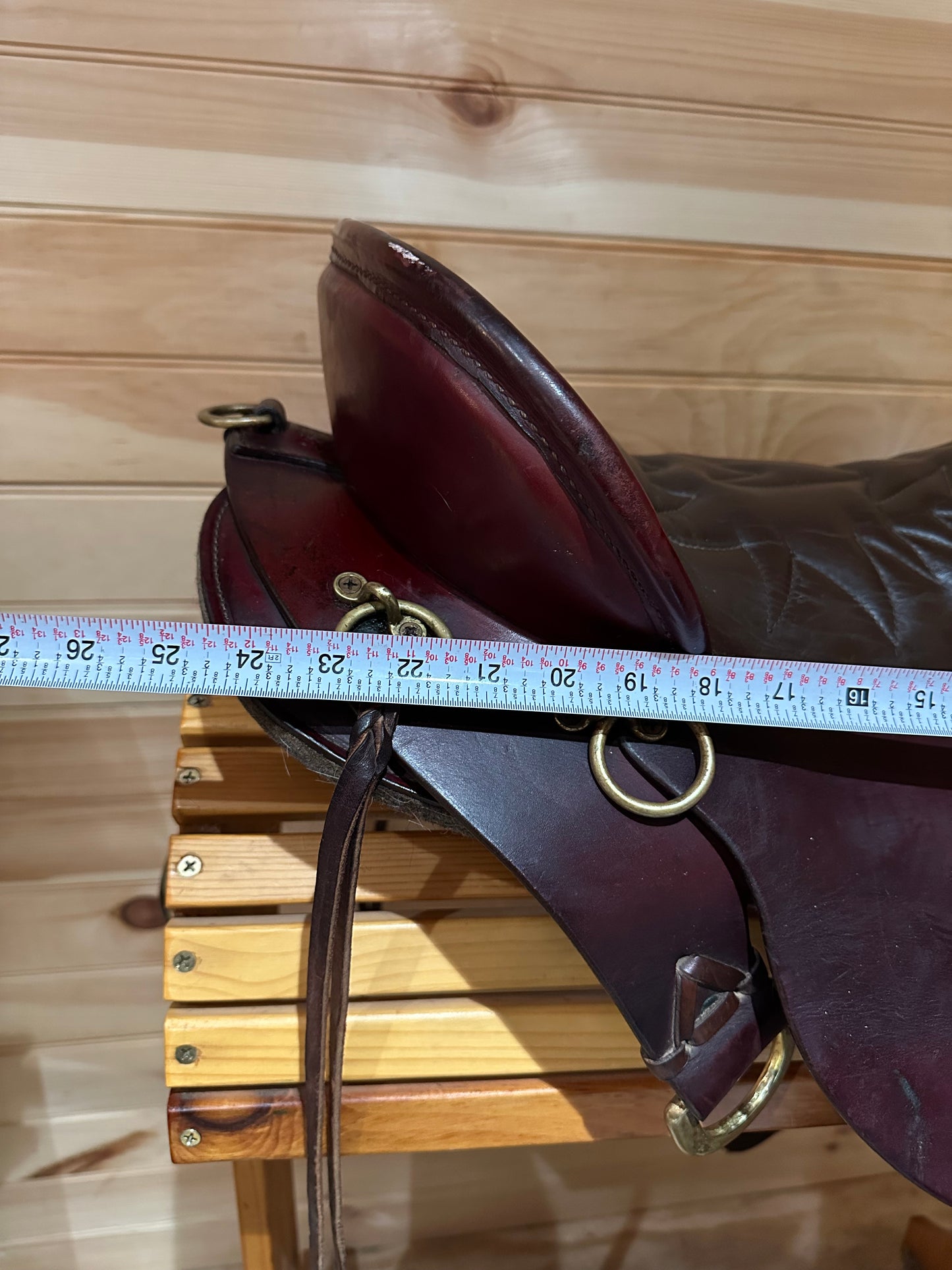 17.5” Tucker Saddlery Cheyenne Western Trail Saddle Model 157