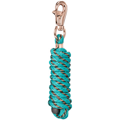 Tough1 Poly Lead Rope with Rose Gold Triggerbull Snap