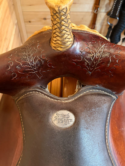 15” Southern RE Bear-Trap Barrel Racing Western Saddle