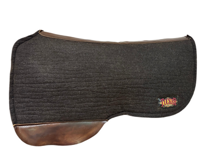 Tucker Full Skirt Apex Pad 100% Wool Saddle Pad, 28”L x34”D x1”