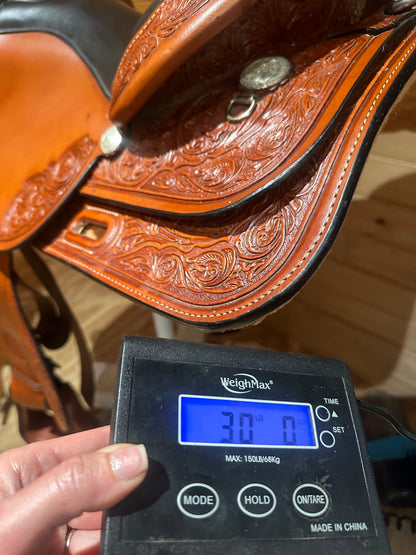 17” Circle Y High Horse Houston Western Trail Saddle Model 2610