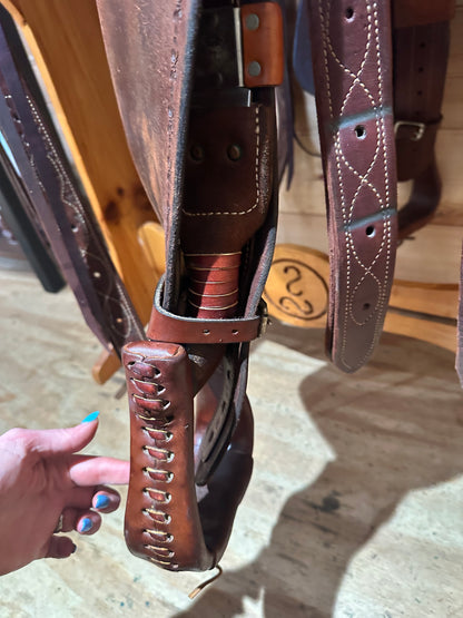 16” Clinton Anderson Aussie Saddle by Martin Saddlery