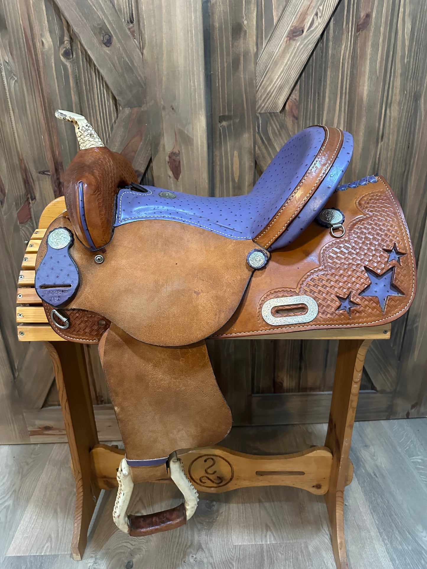 15” Billy Cook Western Barrel Racing Saddle Model 72285