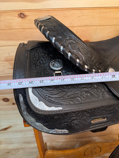 16” Circle Y Equitation Western Show Saddle Model 3866
