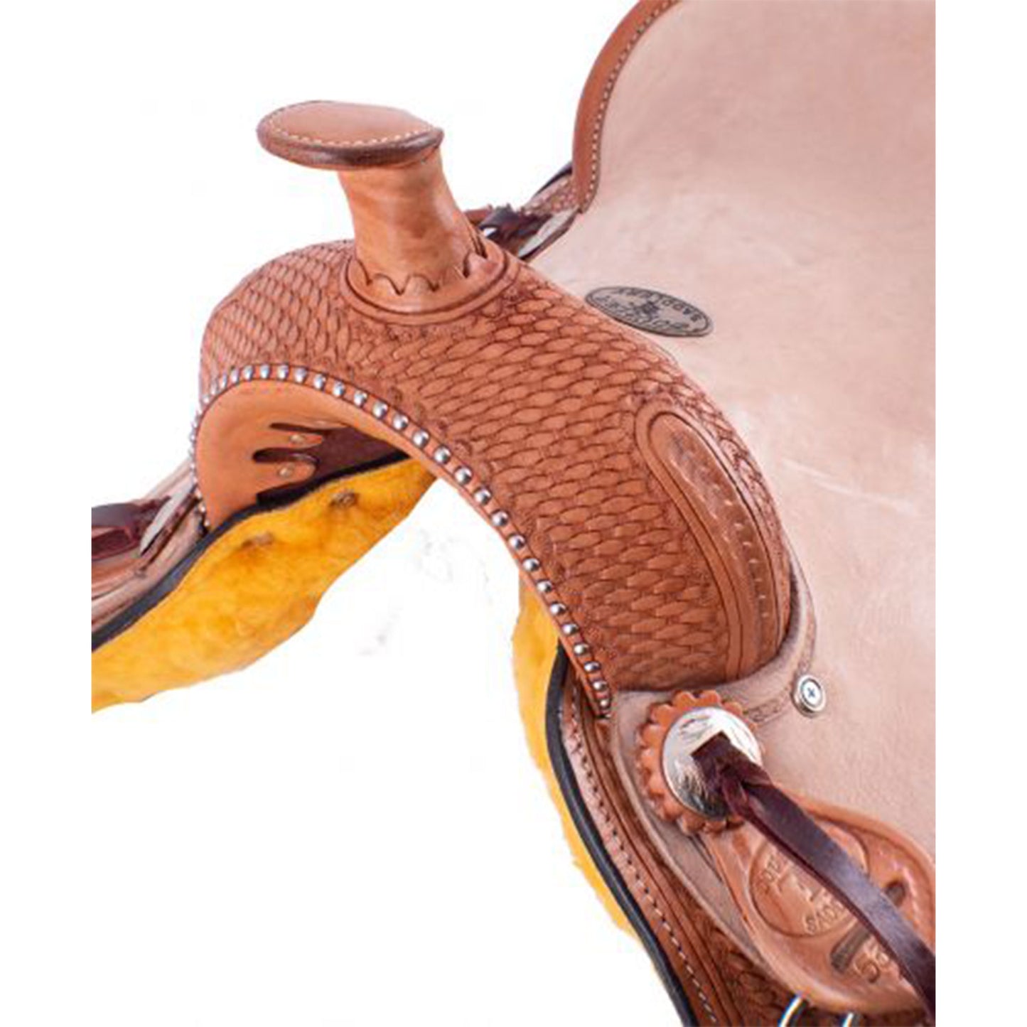 12" Double T Sandstone Range Ranch Roper Style Saddle