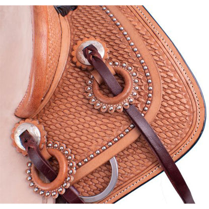 12" Double T Sandstone Range Ranch Roper Style Saddle