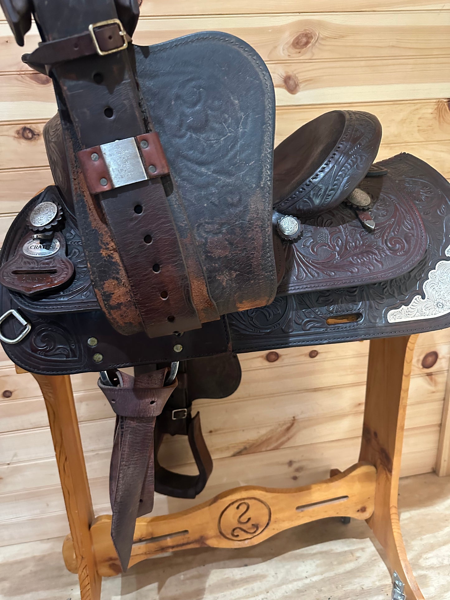 14” Crates Youth Western Show Saddle Model 144M