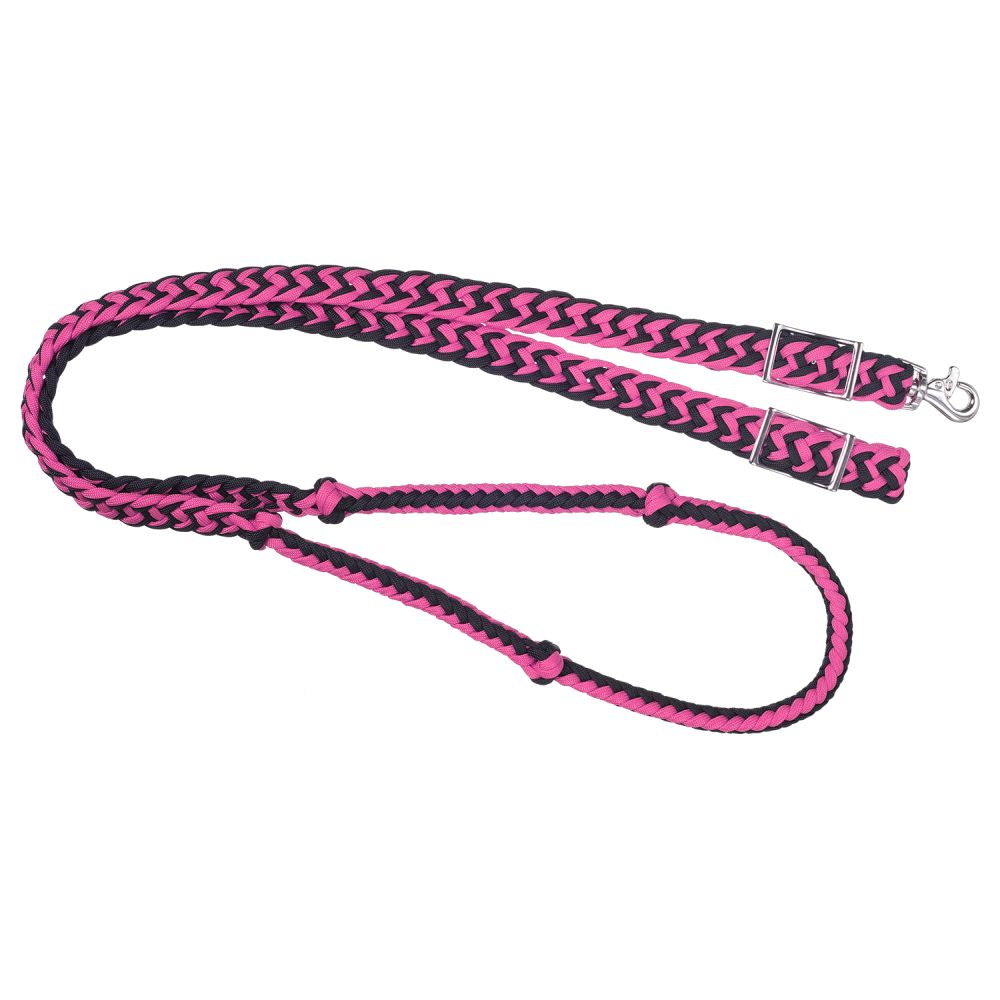 Tough1 Deluxe Knotted Cord Roping Reins