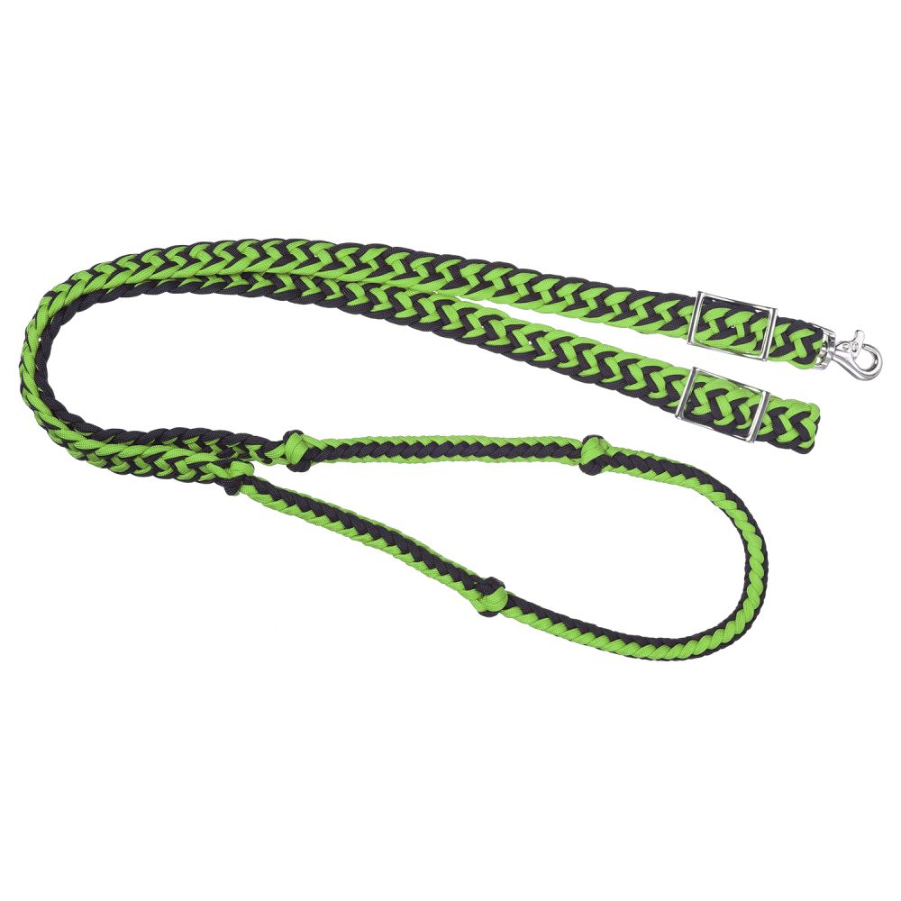 Tough1 Deluxe Knotted Cord Roping Reins