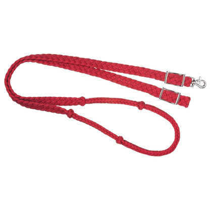 Tough1 Deluxe Knotted Cord Roping Reins