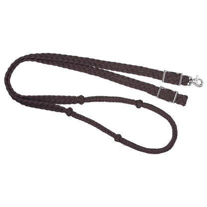 Tough1 Deluxe Knotted Cord Roping Reins