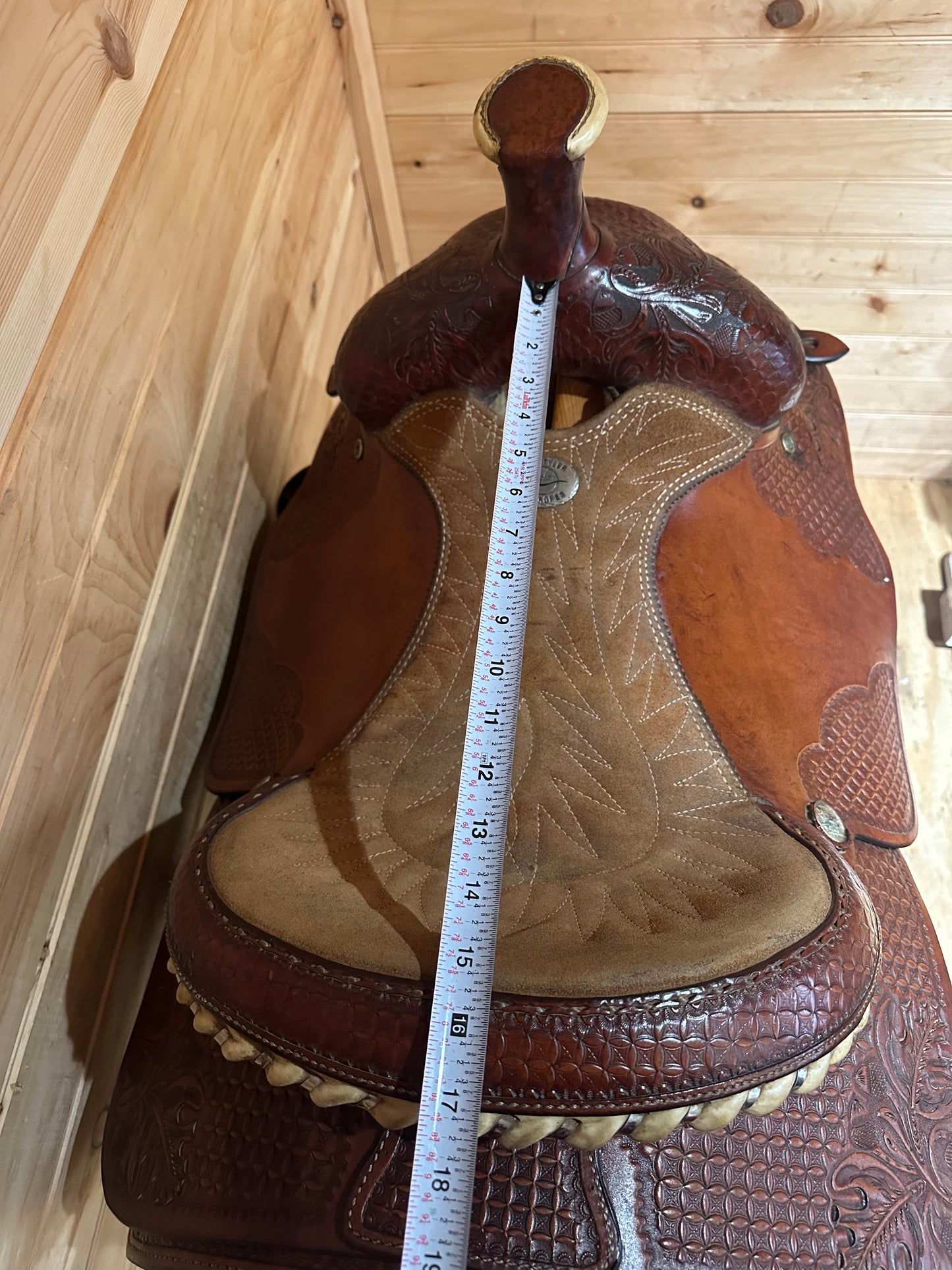 15.5” Billy Cook Matt Tyler Pro Roper Western Roping Saddle Model 997