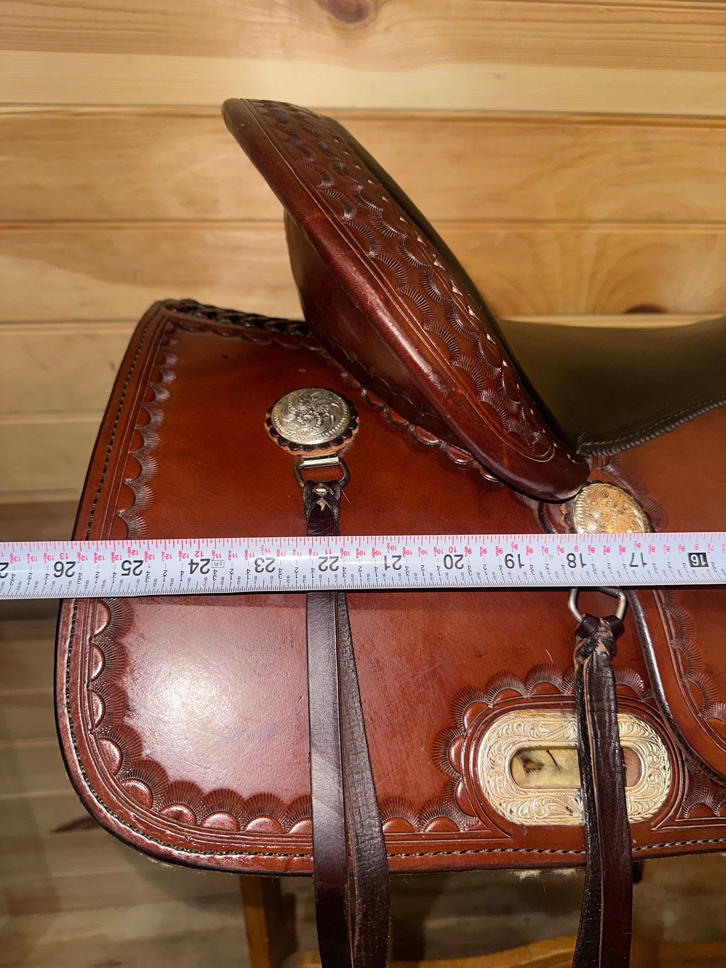 17” Billy Cook CJ Trail Sulphur,OK Western Saddle Model 1537