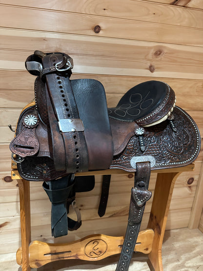 14.5” Ammerman Angel Kisses Barrel Racing Saddle