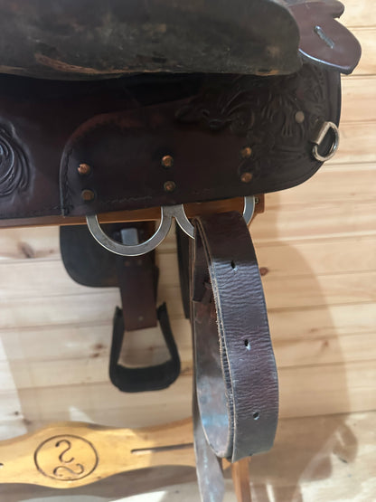 16” Circle Y Western Show Saddle Model 3960