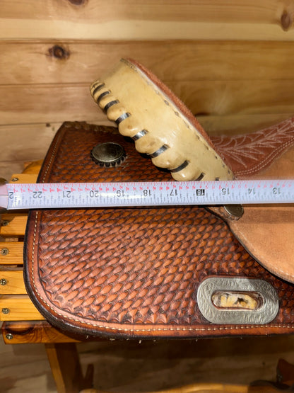14” Billy Cook Maker Sulphur, OK Barrel Racing Saddle Model 1527