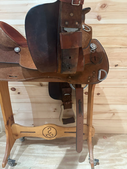 18” Dakota Saddlery Work/Training Western Saddle Model 920