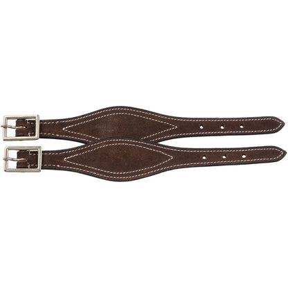 Shaped Leather Hobble Straps