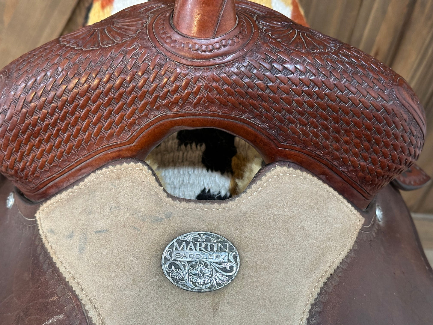 14” Martin Saddlery Barrel Racing Saddle