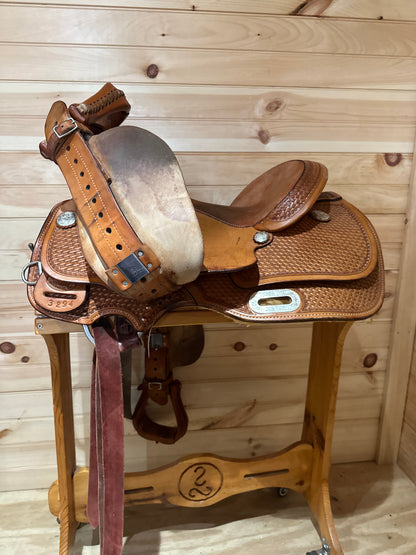 14.5” Billy Cook Original Reining Western Saddle Model 3294