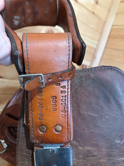 15” Tex Tan Hereford Western Trail Saddle Model 08-4014P5