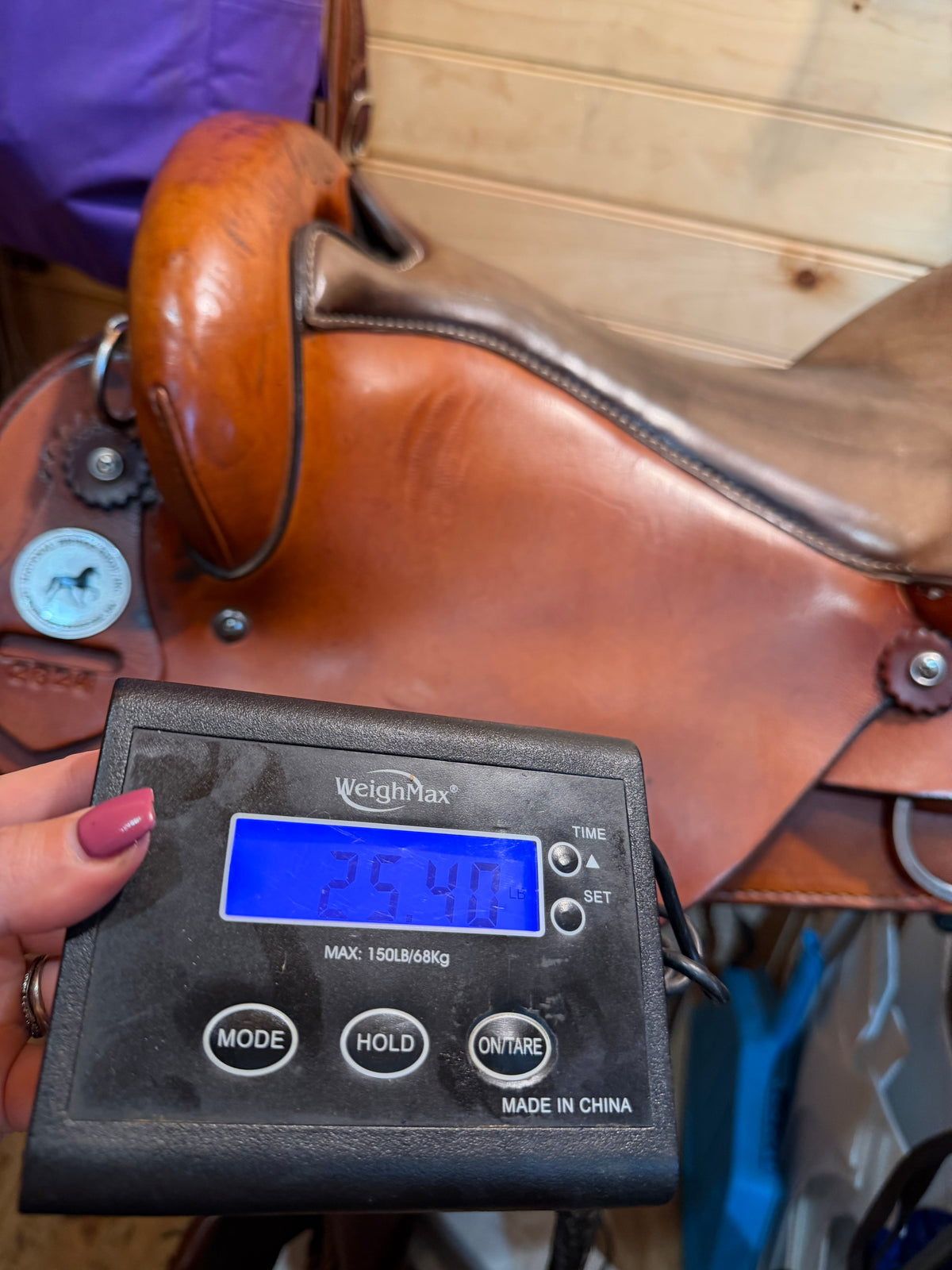 16.5” National Bridle Shop Gaited Endurance Saddle Model 2624