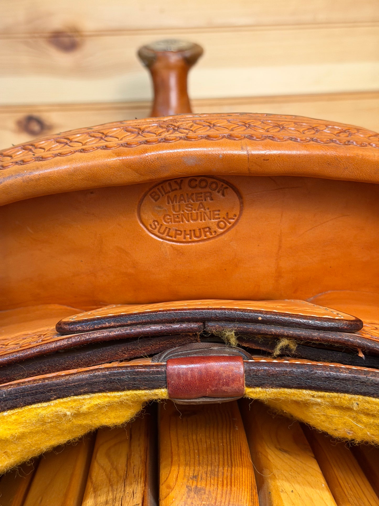 16” Billy Cook Maker Team Roper Sulphur, OK Western Saddle 2122
