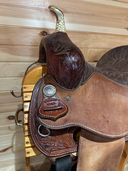 14” Saddlesmith Barrel Racing Saddle Model 22543.1