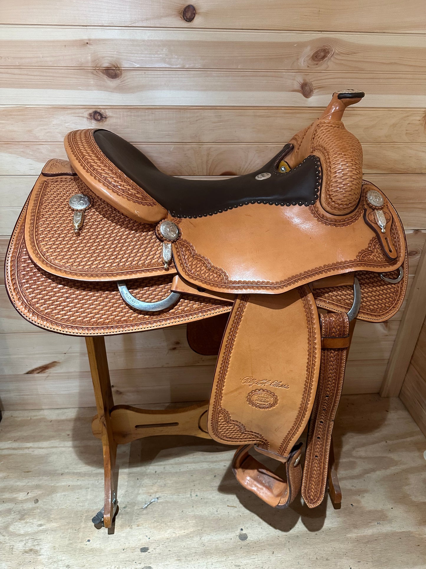 17” Billy Cook Maker Reiner Western Saddle Model 6005