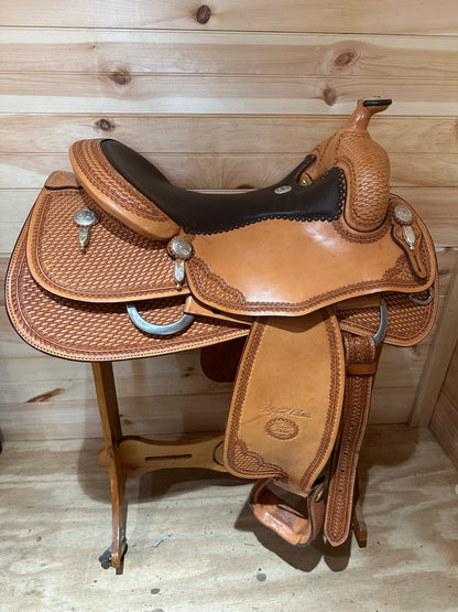 17” Billy Cook Maker Reiner Western Saddle Model 6005