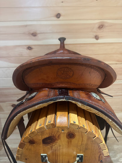 16” Billy Cook Maker Sulphur, OK Western Trail Saddle Model 1785
