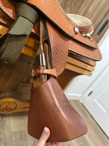 12” Dakota Saddlery Children’s Saddle