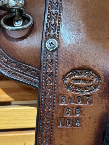 19” Double Creek Saddlery Buena Vista Saddle Model 104