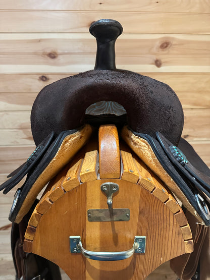 14” Circle Y High Horse Lindale Western Barrel Saddle Model 6228  (2019 Year)