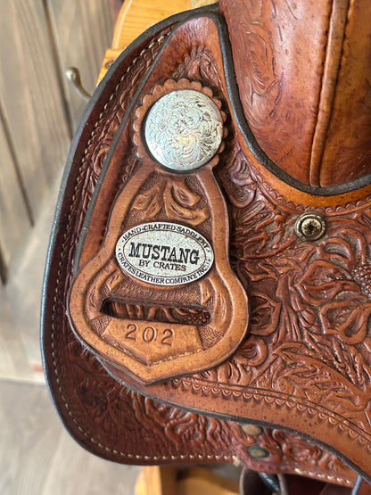 15” Crates Saddlery Western Saddle Model 202