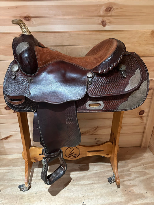 16” Billy Cook Maker Equitation Western Pleasure Saddle Model 8915