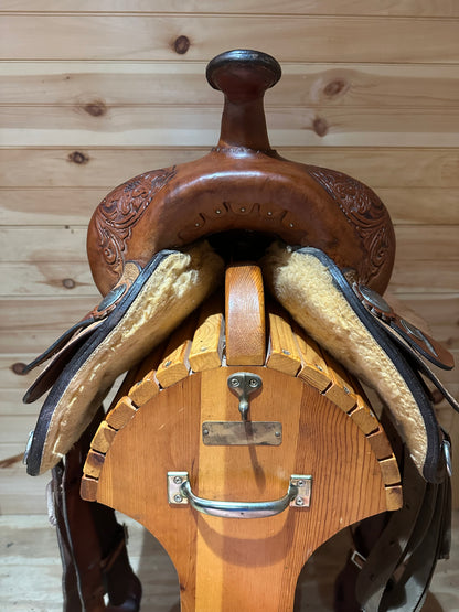 16” Circle Y Cutter Western Saddle Model 1566