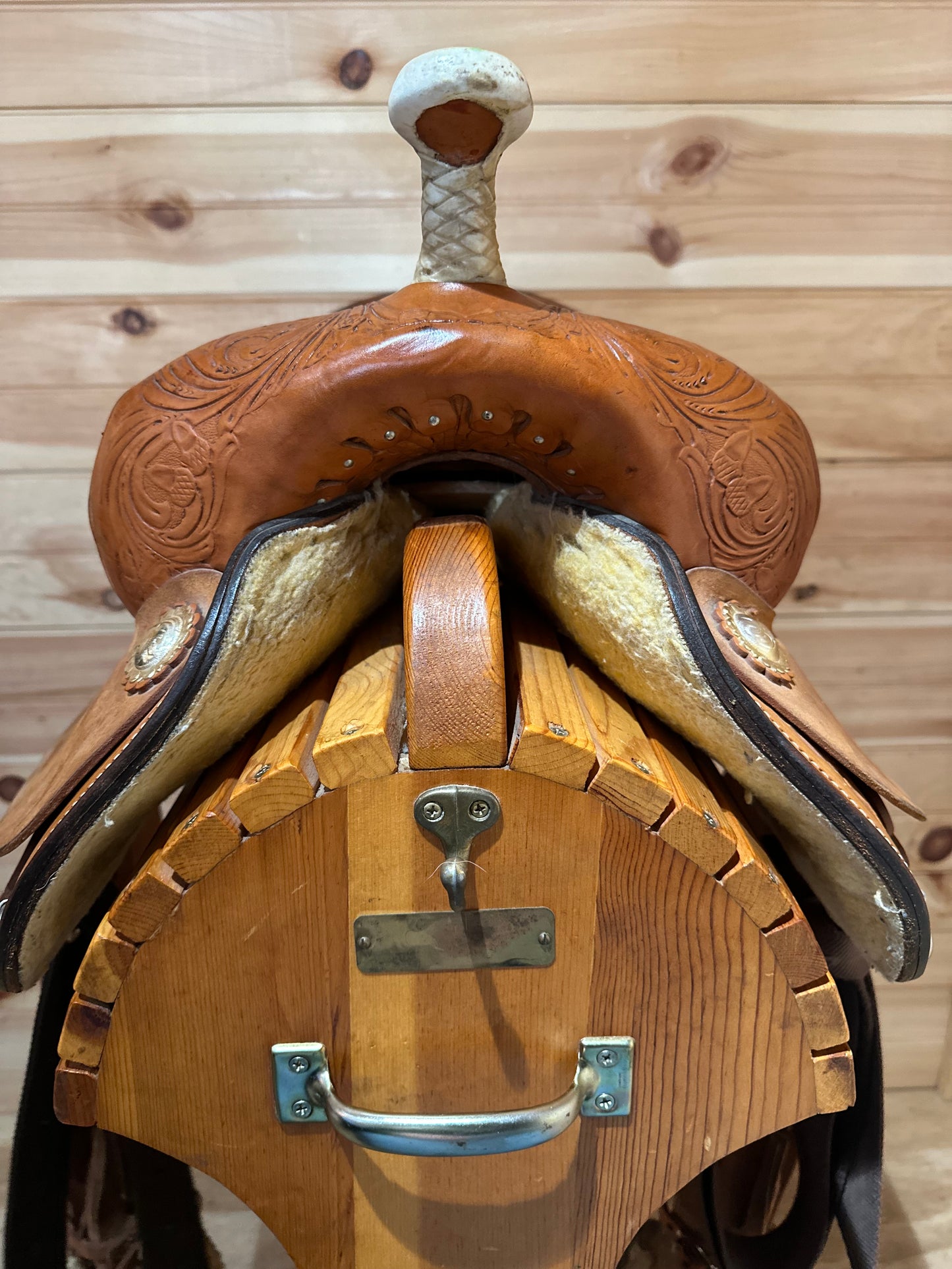 16” Circle Y Proven Barrel Racing Saddle Model 3649