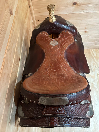 16” Billy Cook Maker Equitation Western Pleasure Saddle Model 8915