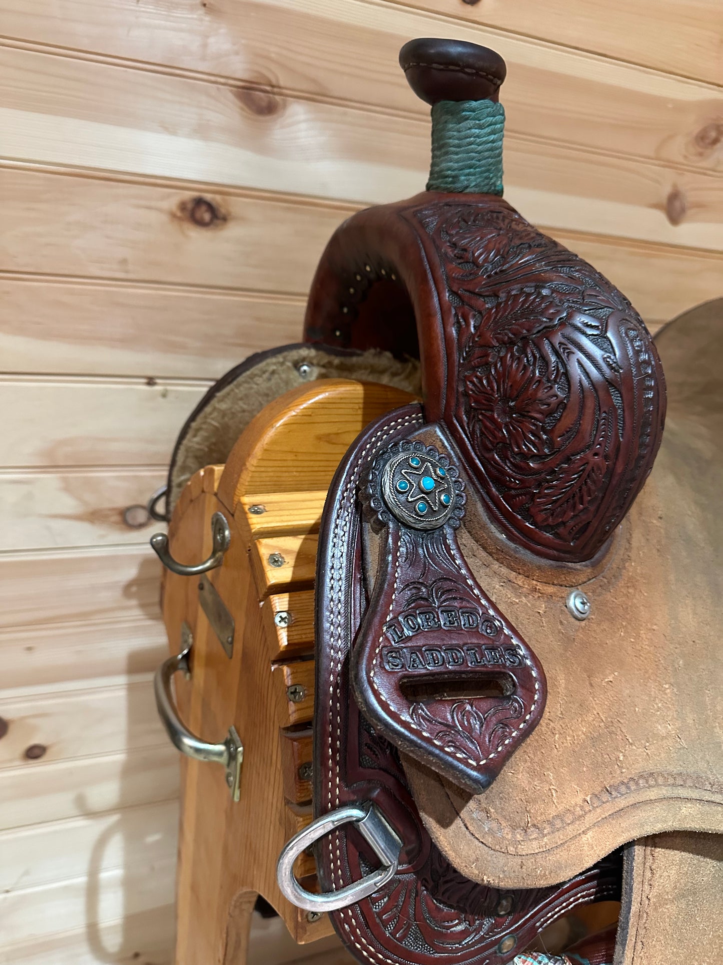 16.5” Loredo Saddle Co Western Ranch Saddle
