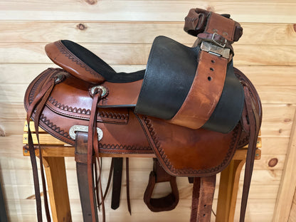 16” Tex Tan Hereford Western Trail Saddle Model 08-4023-1P6