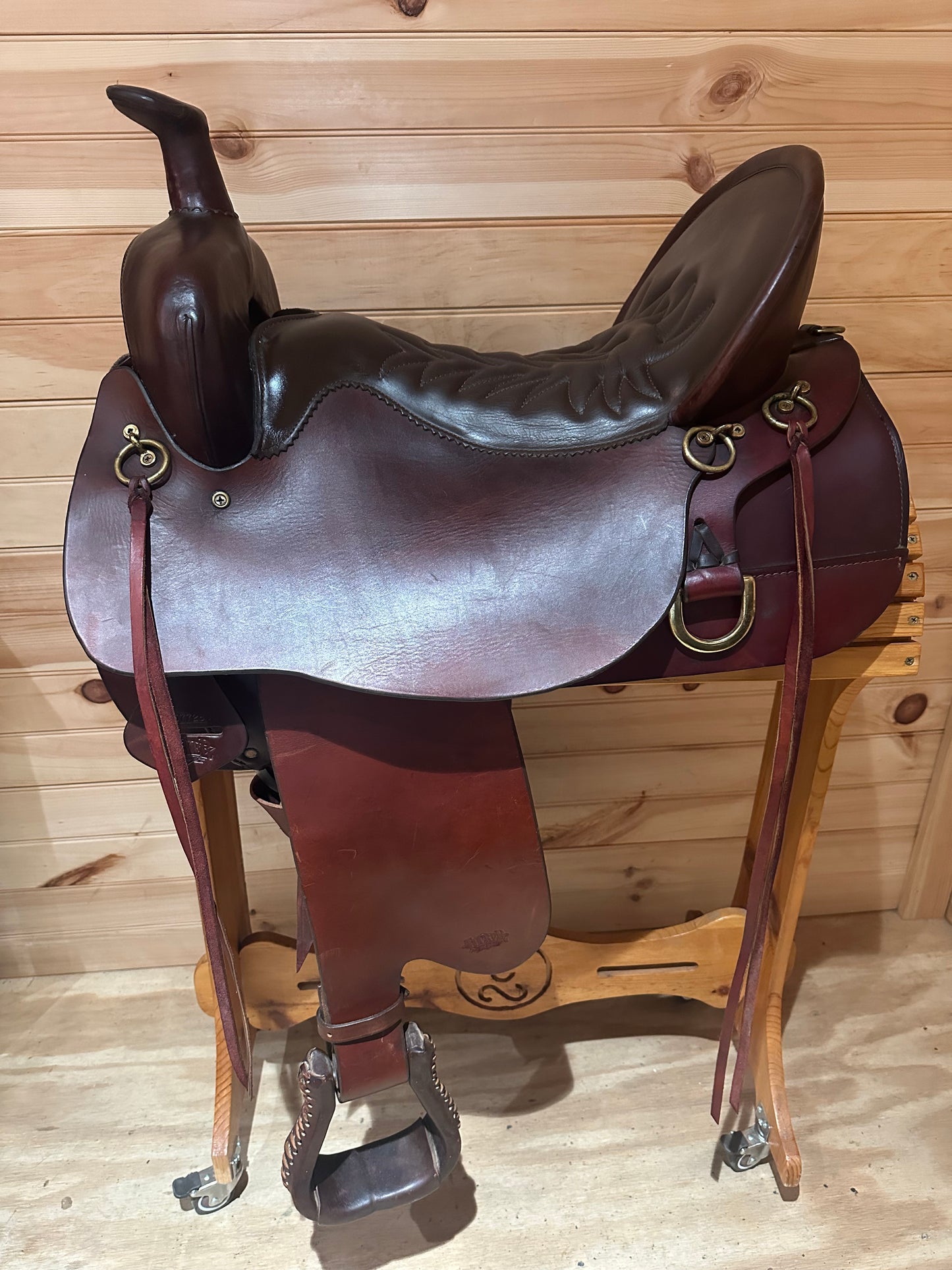 17.5” Tucker Saddlery Western Trail Saddle Model 257