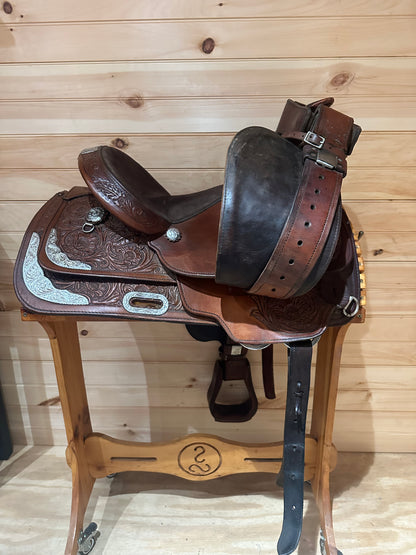 14” Circle Y Western Show Saddle Model 3974